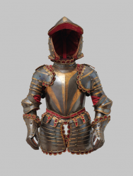 Полудоспех мальчика, Паоло Францеско Карнесекки, 1575г., Италия - A1526